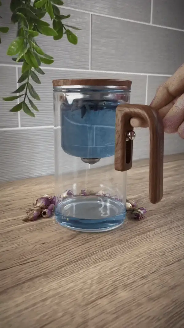 Elegant separation Inner Jug Teapot