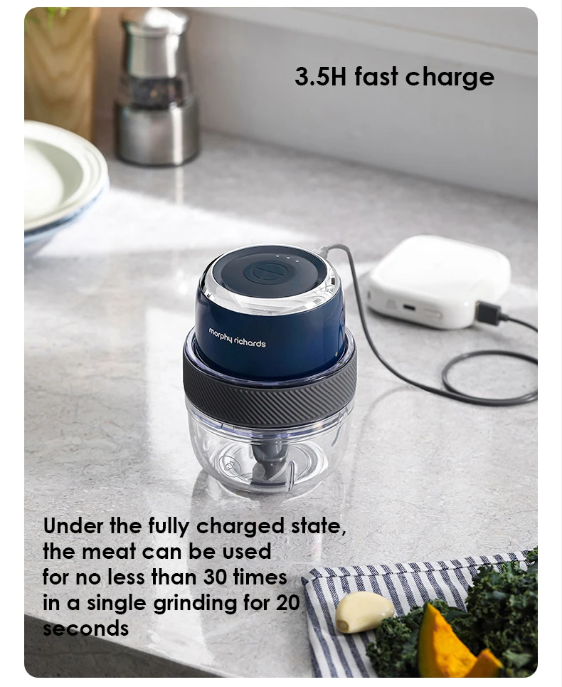 2000mAhMini Electric Branch Shredder with Rechargeable Battery