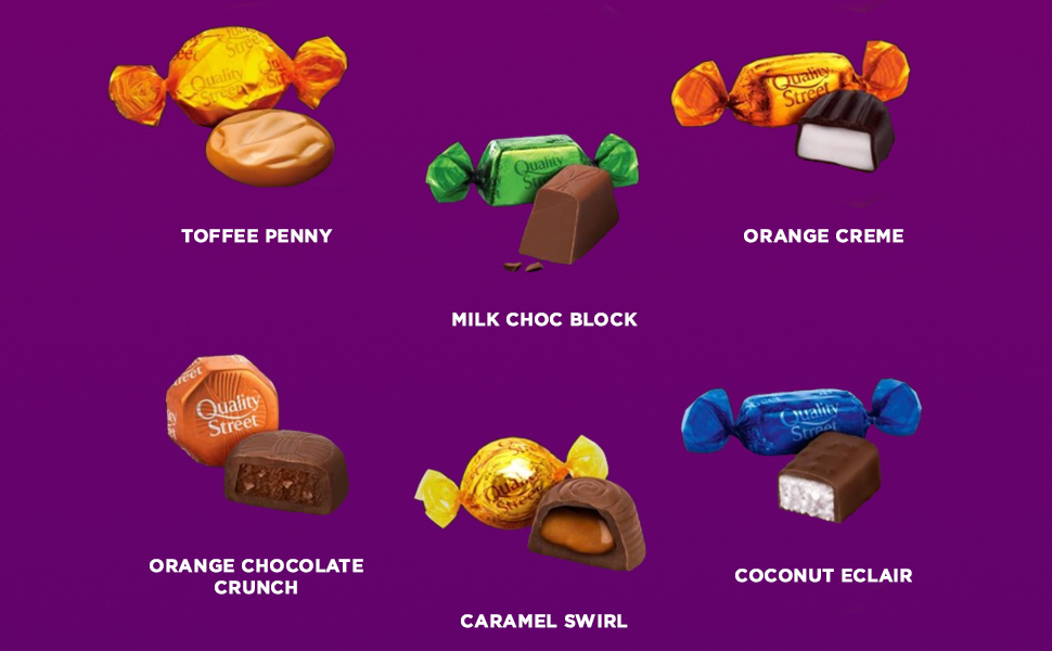 Limited-Time Offer】Quality Street Assorted Chocolate Sharing Pack 2kg | Chocolate Gifts, Chocolates, Toffees & Fruit Creams, Christmas Chocolate Gifts, Loose Christmas Chocolates, Chocolate Gifts, Sharing Chocolates