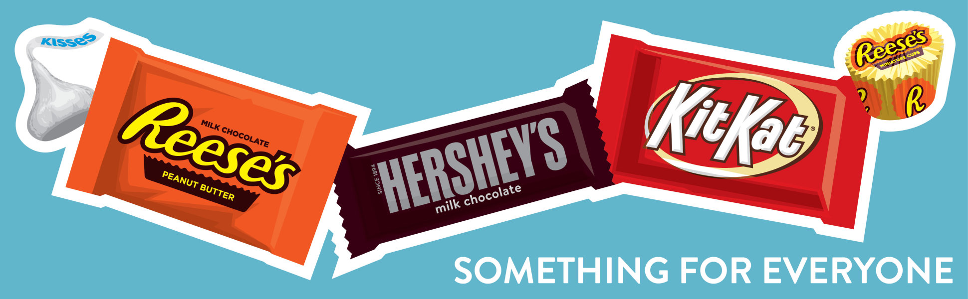 Hershey's Full Size Variety Pack - 30 Count。