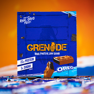 Limited-Time Offer】Grenade OREO Protein Bars – High Protein, Low Sugar, 12 x 60g